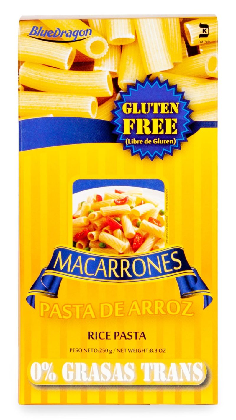 Pasta de Arroz Macarrones